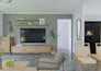 create photorealistic living room and kitchen 3d renderings